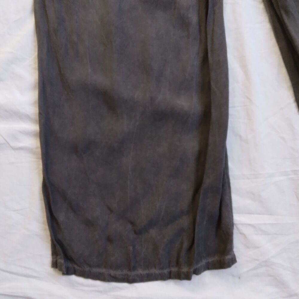 Soft Surroundings Camilla Jumpsuit Gray Wide Leg Boho Lagenlook Coastal Size S - Picture 14 of 16